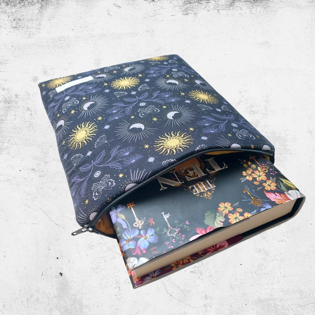 Celestial Garden – Book Sleeve - Gold metallic
