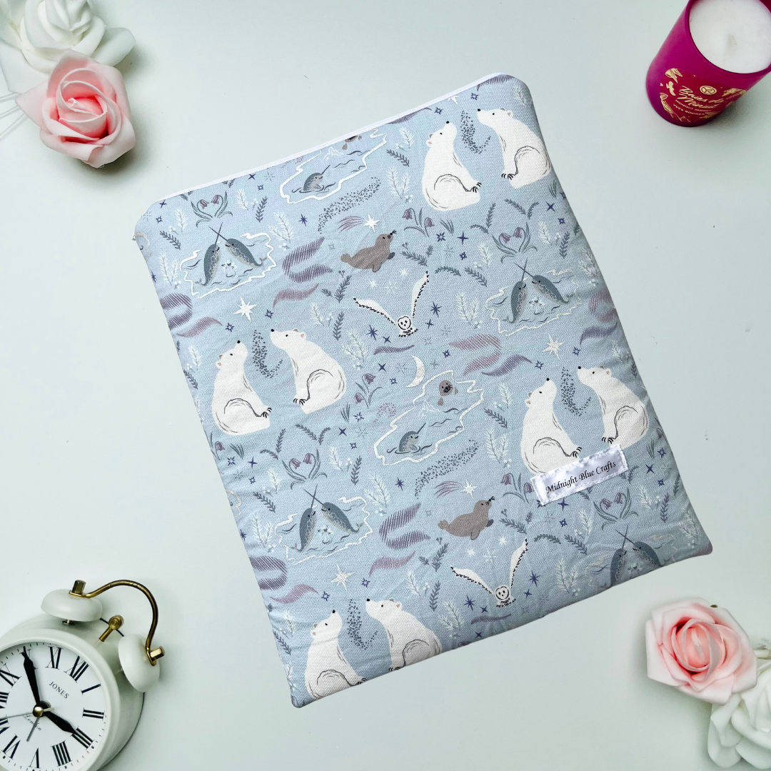 Arctic Wonders – Book Sleeve – Silver Metallic