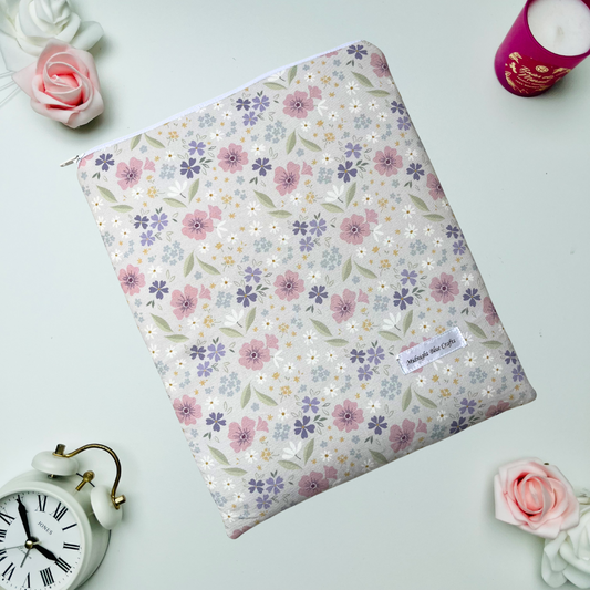 Soft Floral - Book/iPad Sleeve