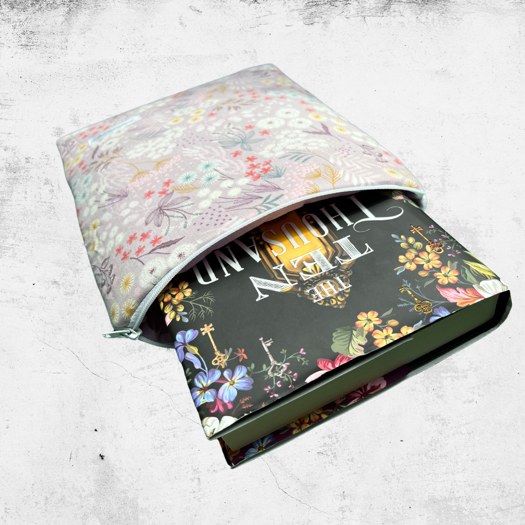 Pink Meadow - Book Sleeve