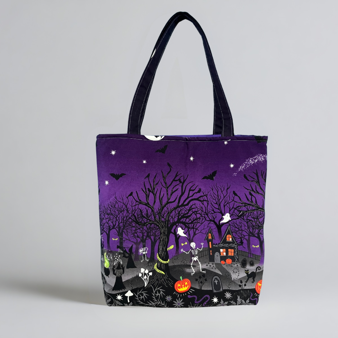 Halloween Tote Bag - Glow in the Dark
