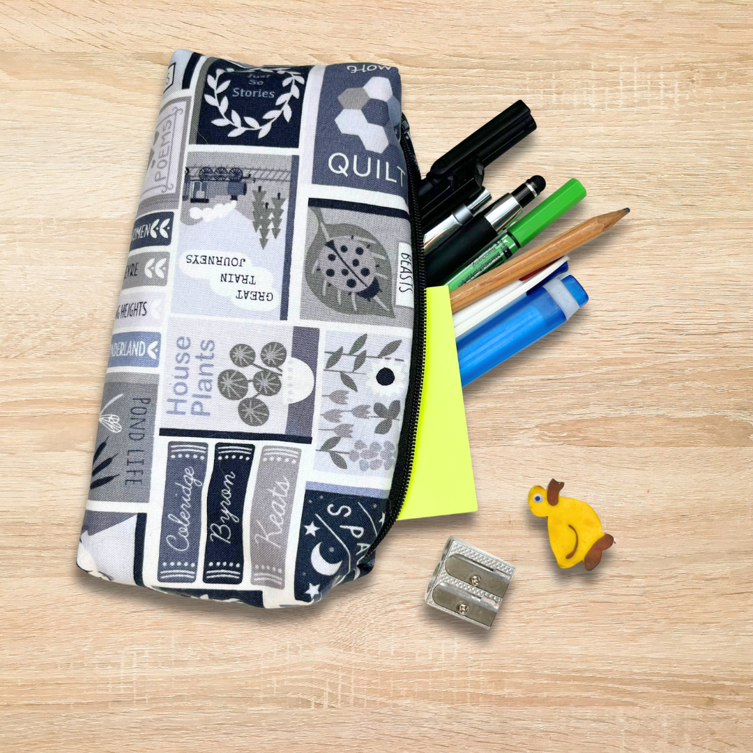 Book Cover Pencil Case