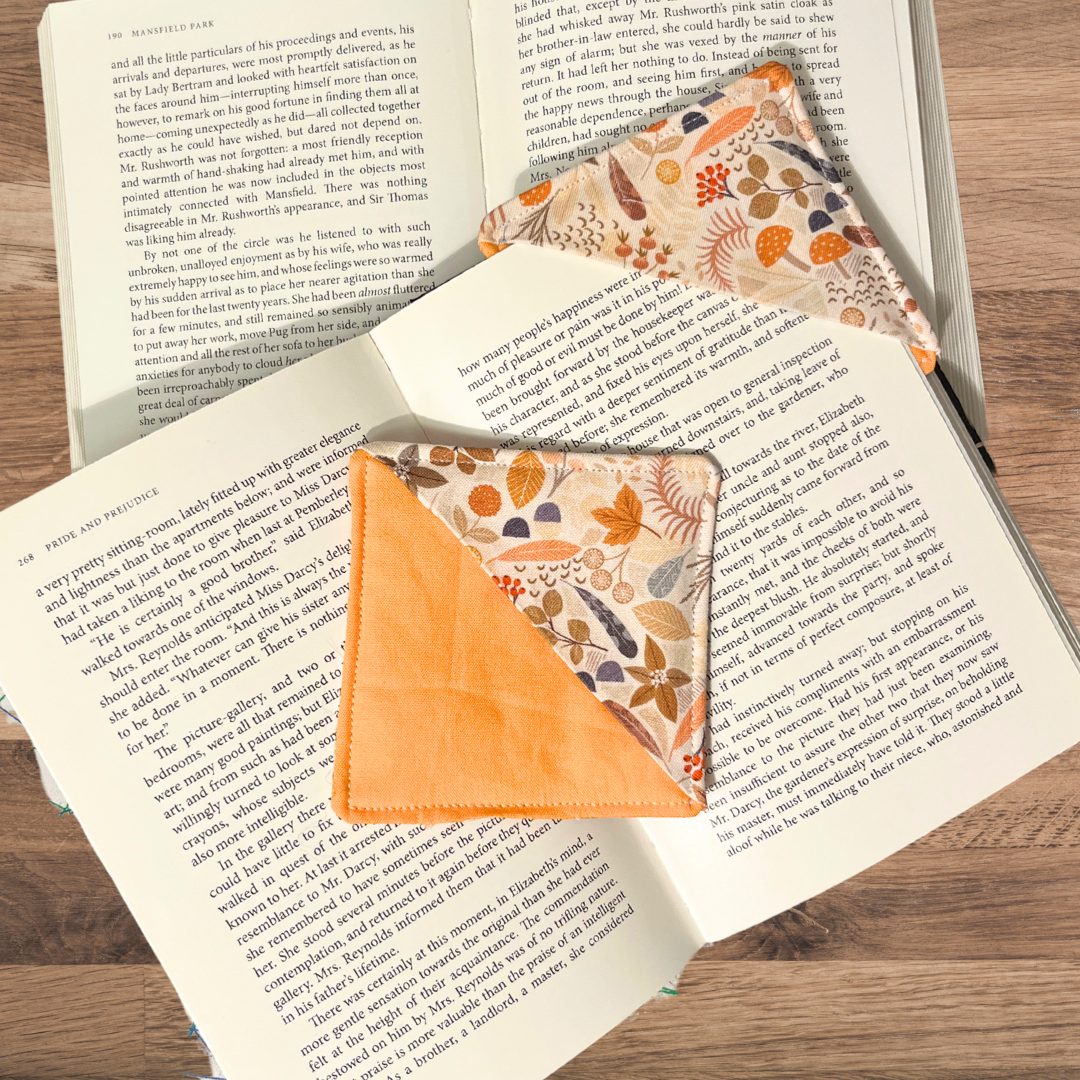 Autumn Leaves - Corner Bookmark