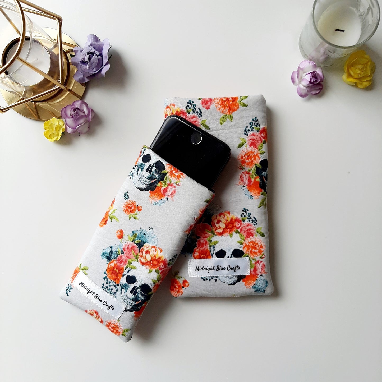 Halloween Skulls - Phone Sleeve