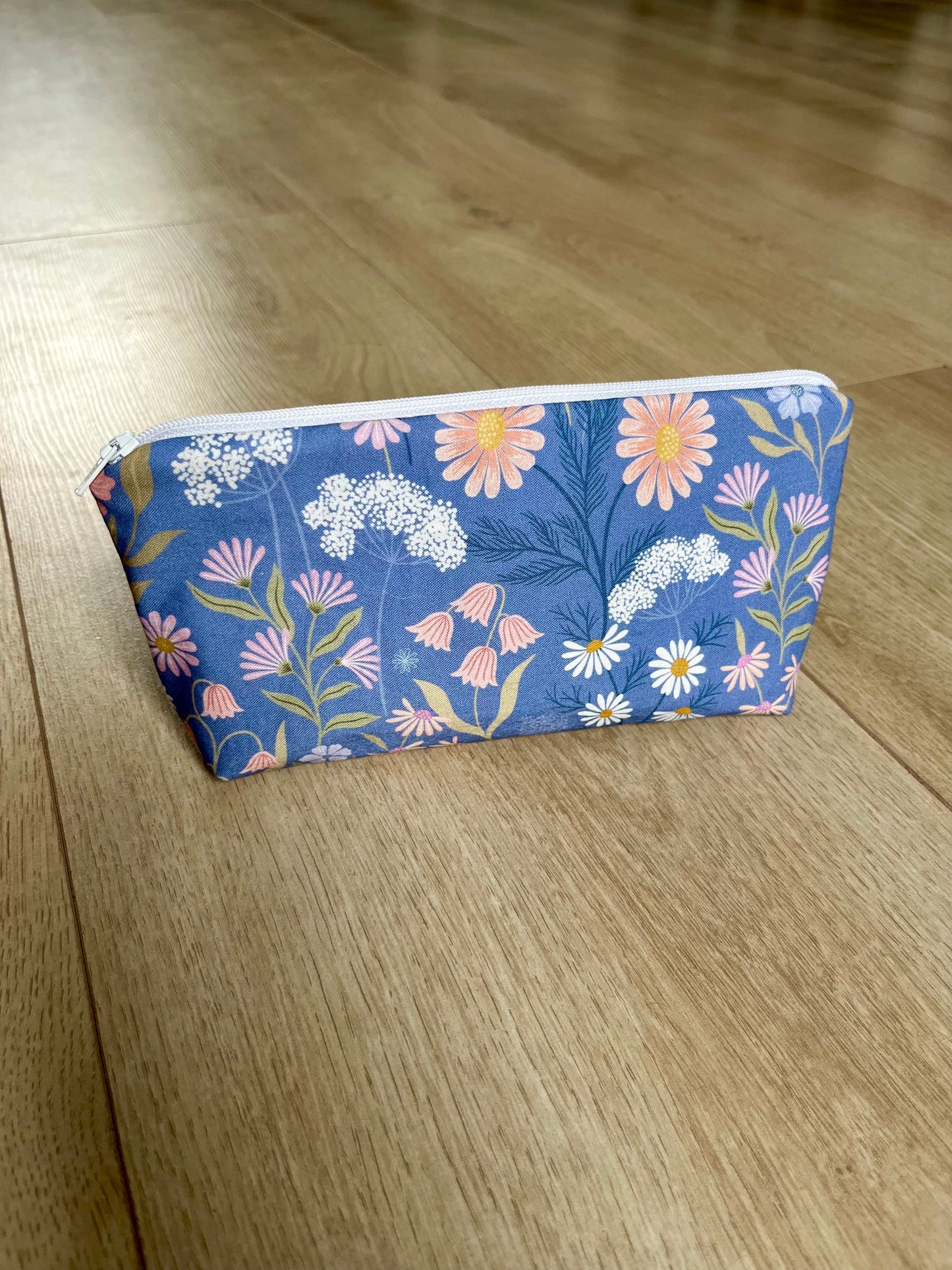 Spring Flower Border - Pouch