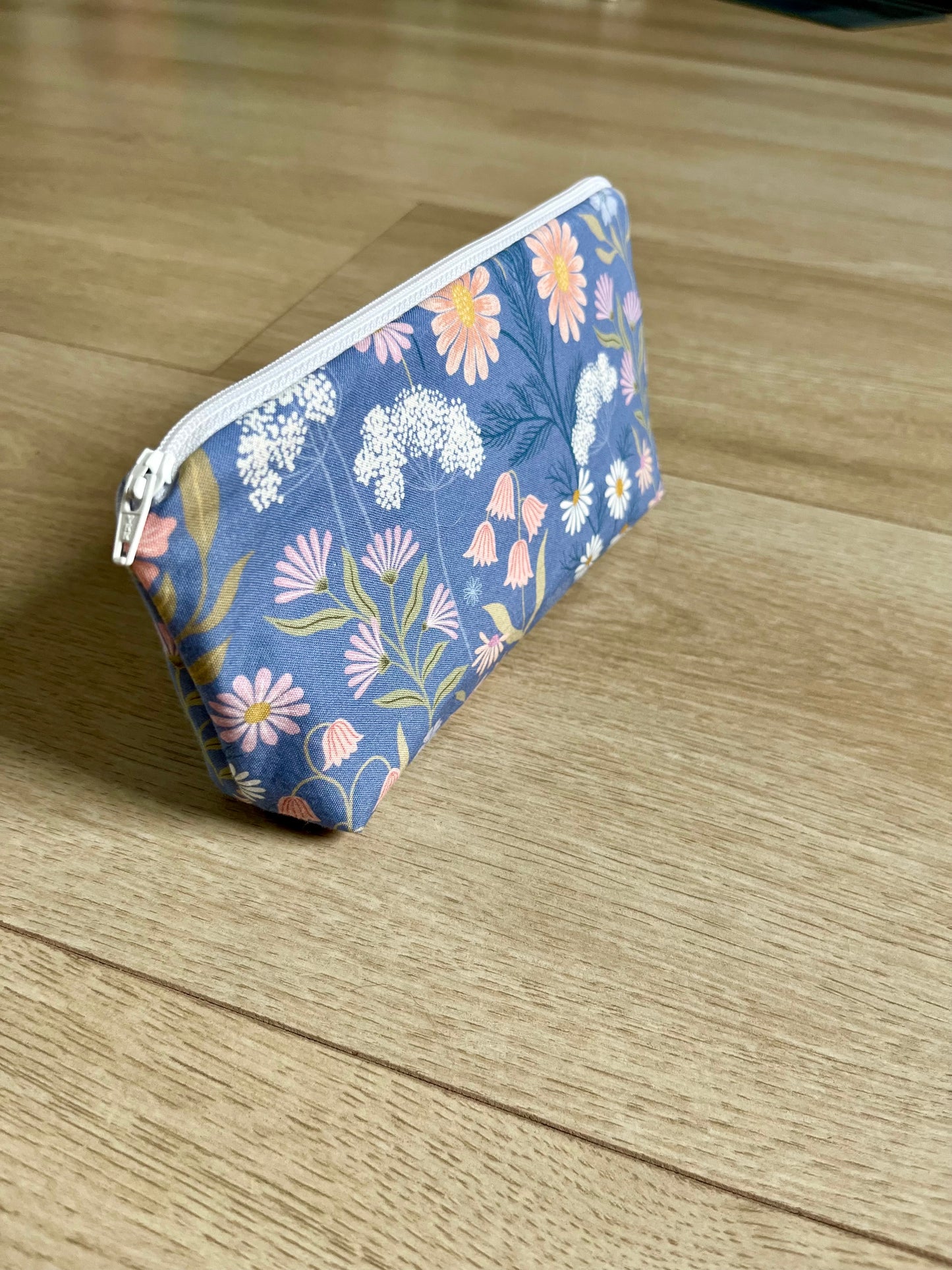 Spring Flower Border - Pouch
