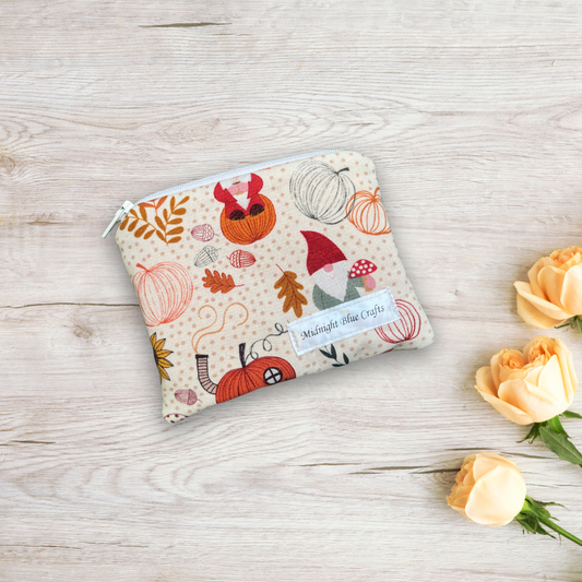 Autumn Gnomes Coin Purse
