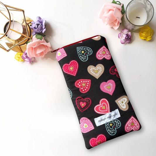 Valentine's Hearts - Phone Sleeve