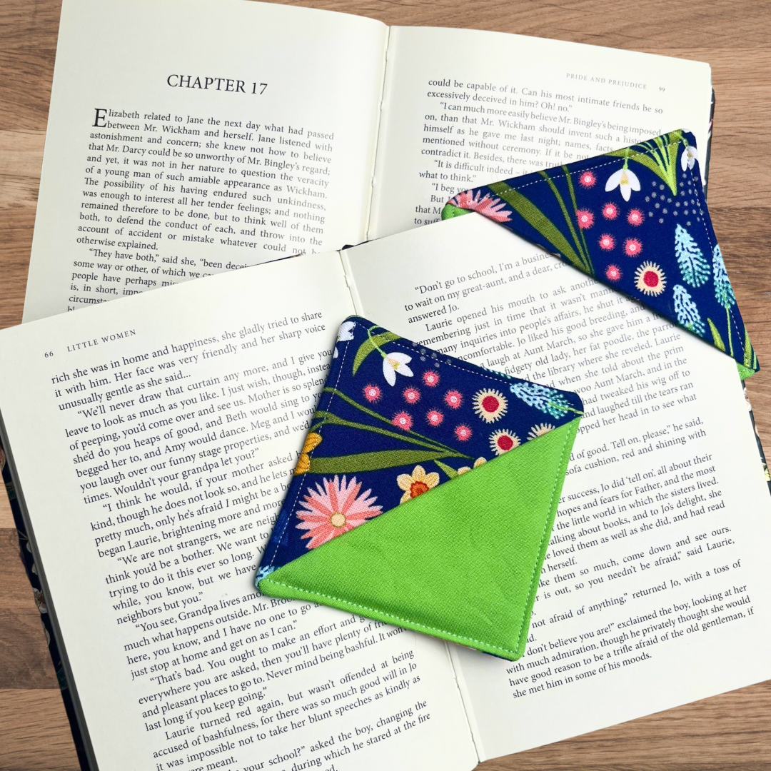 Easter Garden -  Corner Bookmark