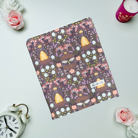 Bumblebee Queen Purple - Book Sleeve
