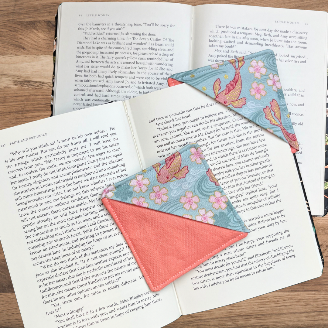 Koi Pond -  Corner Bookmark