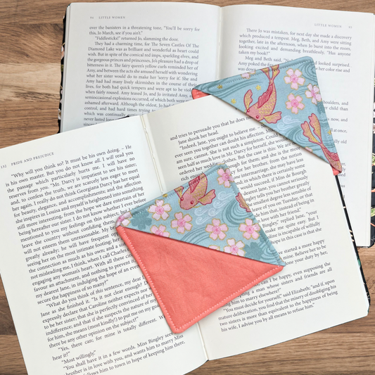Koi Pond -  Corner Bookmark