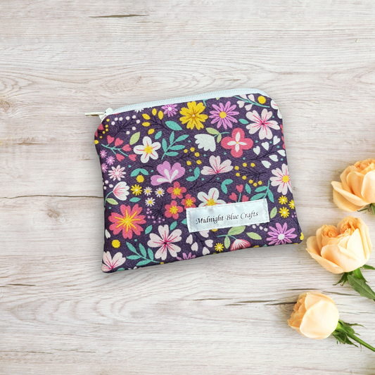 Summer Floral Coin Purse
