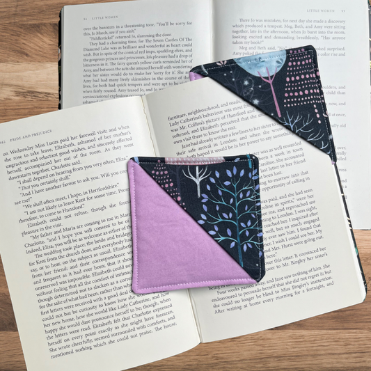 Winter Forest -  Corner Bookmark
